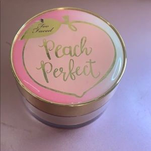 Too faced peach perfect, used it once